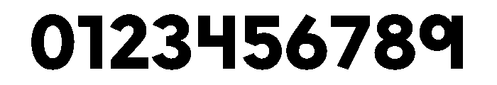 Sixten WideBold Instance Font OTHER CHARS