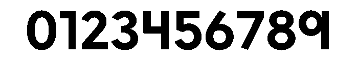Sixten WideSemibold Instance Font OTHER CHARS