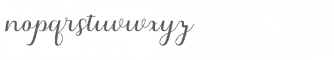 Sinthya Font LOWERCASE