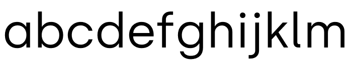 Silka Regular Font LOWERCASE