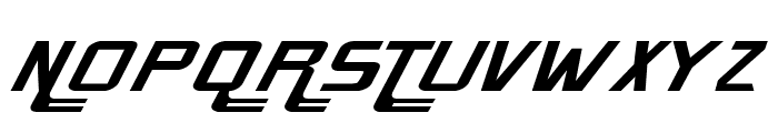 Silkstream-BoldItalic Font UPPERCASE
