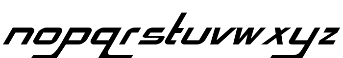 SilkstreamItalic Font LOWERCASE