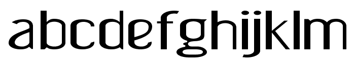 Silo-ExpandedRegular Font LOWERCASE