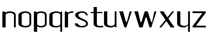 Silo-ExpandedRegular Font LOWERCASE