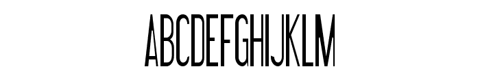 Silo-ExtracondensedRegular Font UPPERCASE