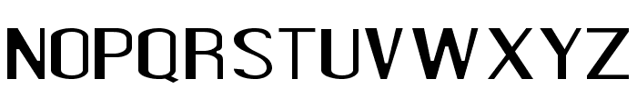 Silo-ExtraexpandedRegular Font UPPERCASE