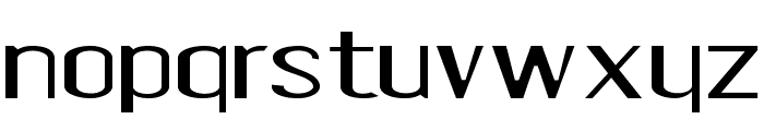 Silo-ExtraexpandedRegular Font LOWERCASE