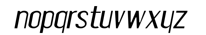 Silo-Italic Font LOWERCASE
