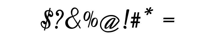 Silvero-Bold Font OTHER CHARS