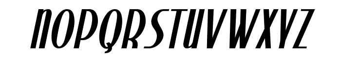 Silversmith-BoldItalic Font UPPERCASE