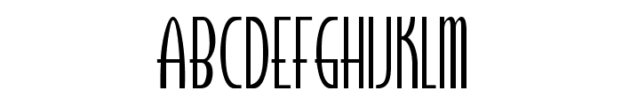 Silversmith-CondensedRegular Font UPPERCASE