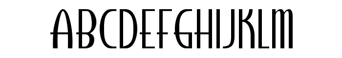 Silversmith Font UPPERCASE