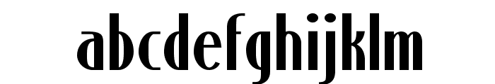 SilversmithBold Font LOWERCASE