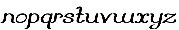 Silvervale-BoldItalic Font LOWERCASE