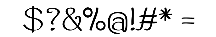 Silvervale Font OTHER CHARS
