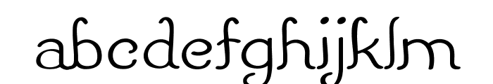 Silvervale Font LOWERCASE