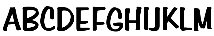 Simpson Heavy Normal Font UPPERCASE