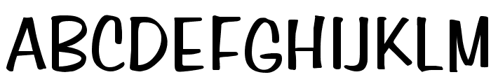 Simpson Normal Font UPPERCASE