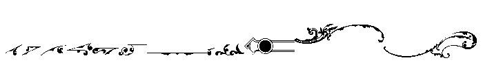 Signscape Decor Two Font LOWERCASE