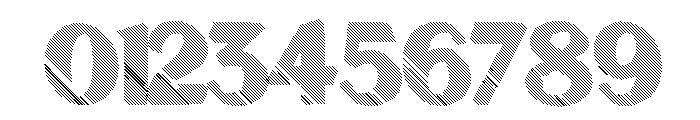 Signscape Sans Angle Shadow Font OTHER CHARS