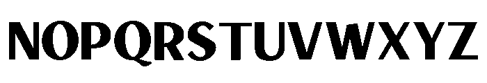 Signscape Sans Regular Font UPPERCASE