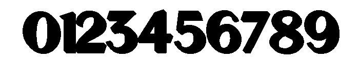 Signscape Sans Shadow Font OTHER CHARS