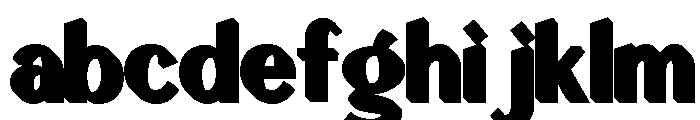 Signscape Sans Shadow FONT