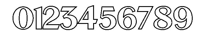 Signscape Sans Stroke Font OTHER CHARS