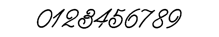 Signscape Script Crop Round Font OTHER CHARS