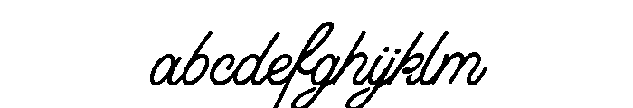 Signscape Script Crop Round FONT