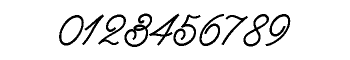 Signscape Script Regular Font OTHER CHARS