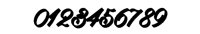 Signscape Script Shadow Font OTHER CHARS