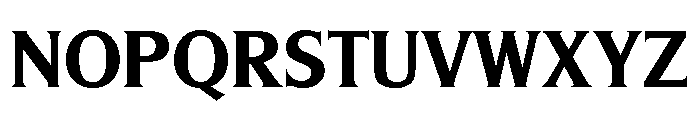 Silverado Bold Font UPPERCASE