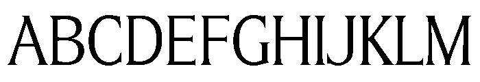 Silverado Condensed Light Font UPPERCASE