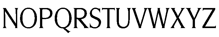 Silverado Condensed Light Font UPPERCASE