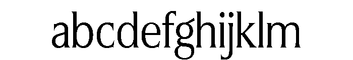 Silverado Condensed Light FONT