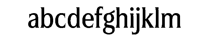 Silverado Condensed Medium FONT