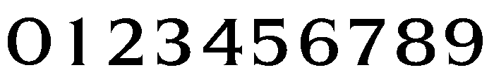Silverado Medium Font OTHER CHARS