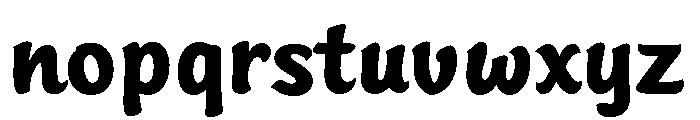 Sinclair Script Bold Font LOWERCASE