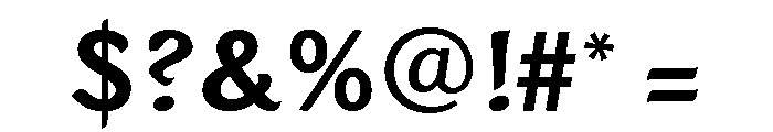 Sinclair Script Medium Font OTHER CHARS