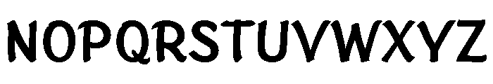 Sinclair Script Medium Font UPPERCASE