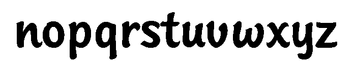 Sinclair Script Medium Font LOWERCASE