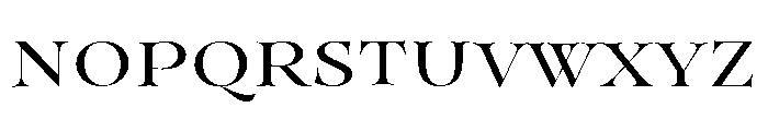 Sinete Regular Font LOWERCASE