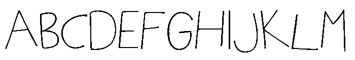Singela Regular Font UPPERCASE