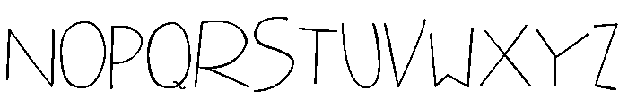 Singela Regular Font UPPERCASE