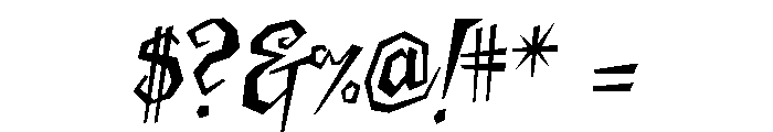 Sister Frisky Regular Font OTHER CHARS