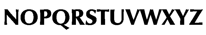 Skeena Heavy Font UPPERCASE