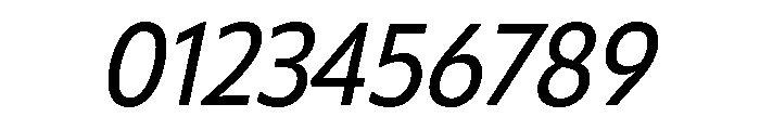 Skeena Light Italic Font OTHER CHARS