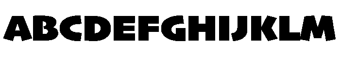 Skia CC Black Font UPPERCASE