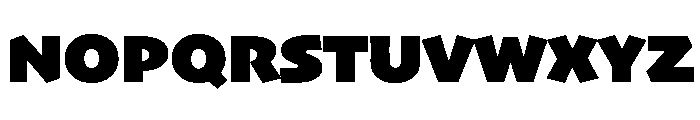 Skia CC Black Font UPPERCASE